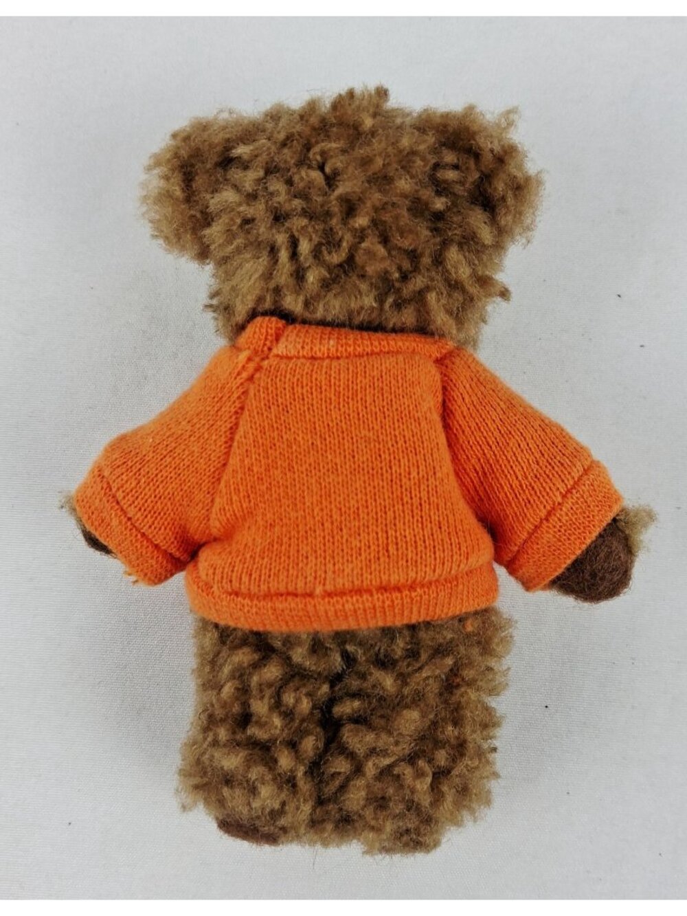 2003 Boyds Bears Plush 3.5" Mini Bear Orange Happy Halloween Shirt - Picture 2 of 7